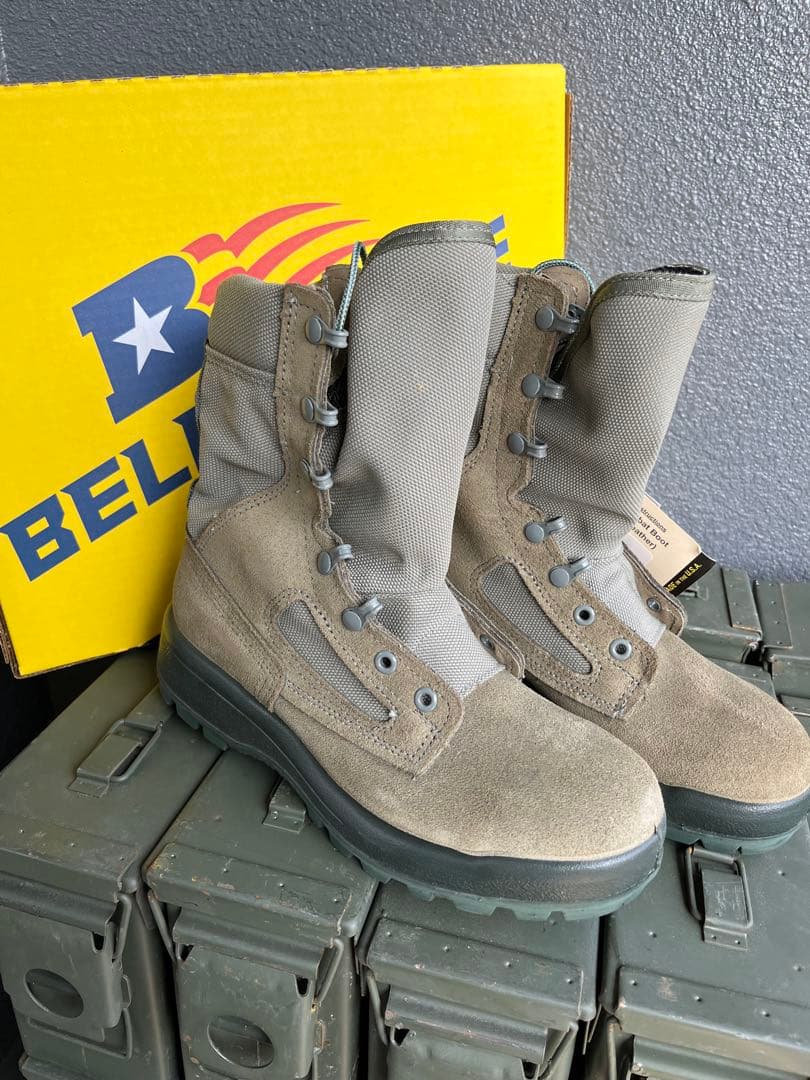 米軍放出新品Bellevilleコンバットブーツ 6.5R ゴアテックス 実物