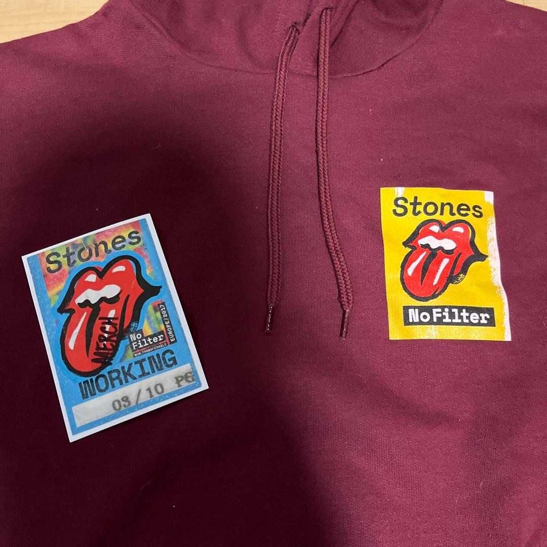 rolling stones ツアー　2017 パス　スタッフ　レア　パーカー