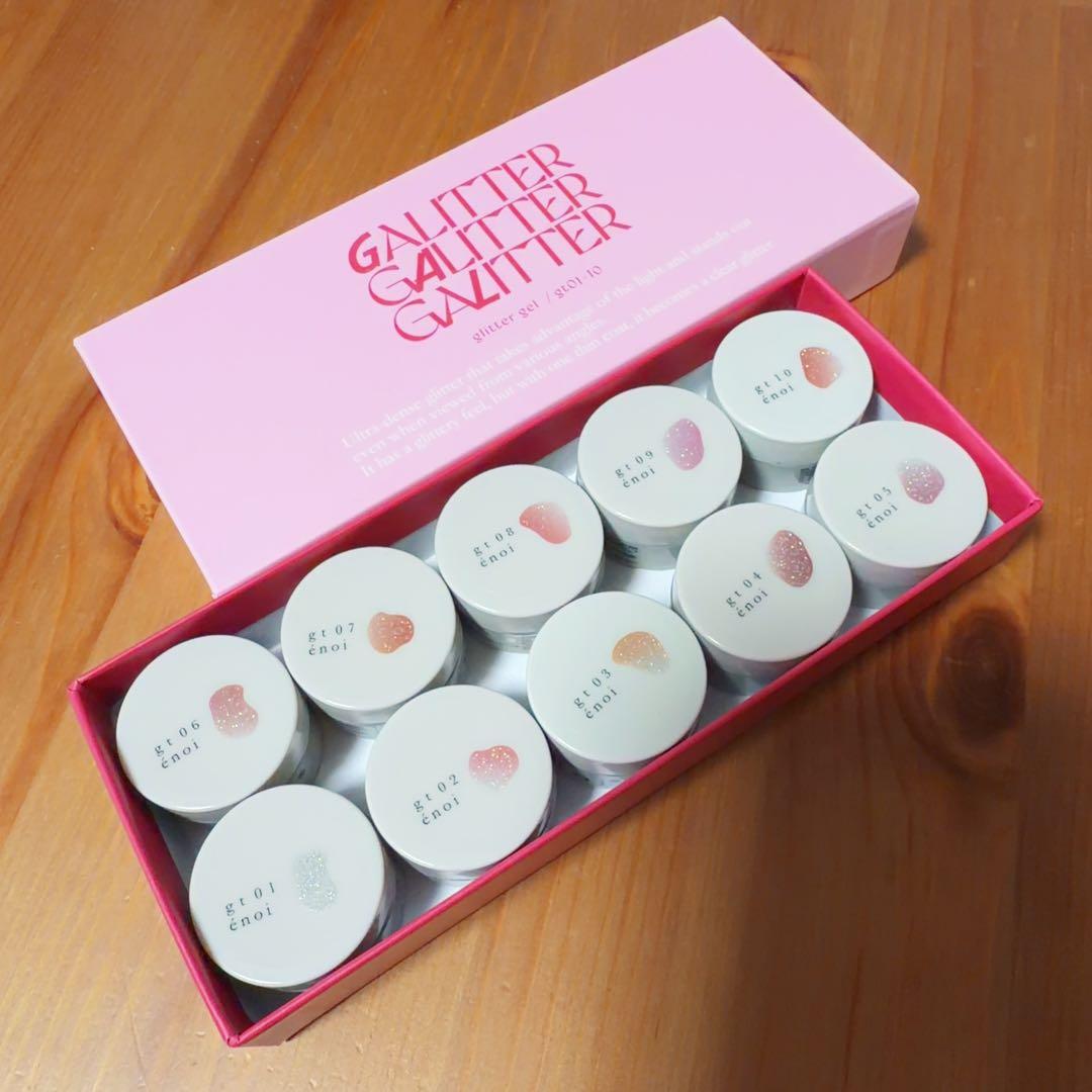 enoi ギャリッター　10色セット（gt01-10）