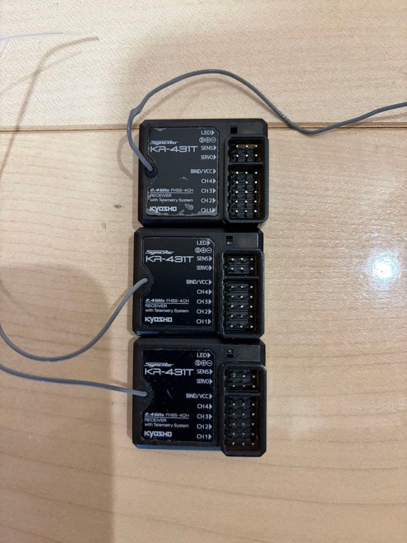 Syncro KR-431T受信機3個セット