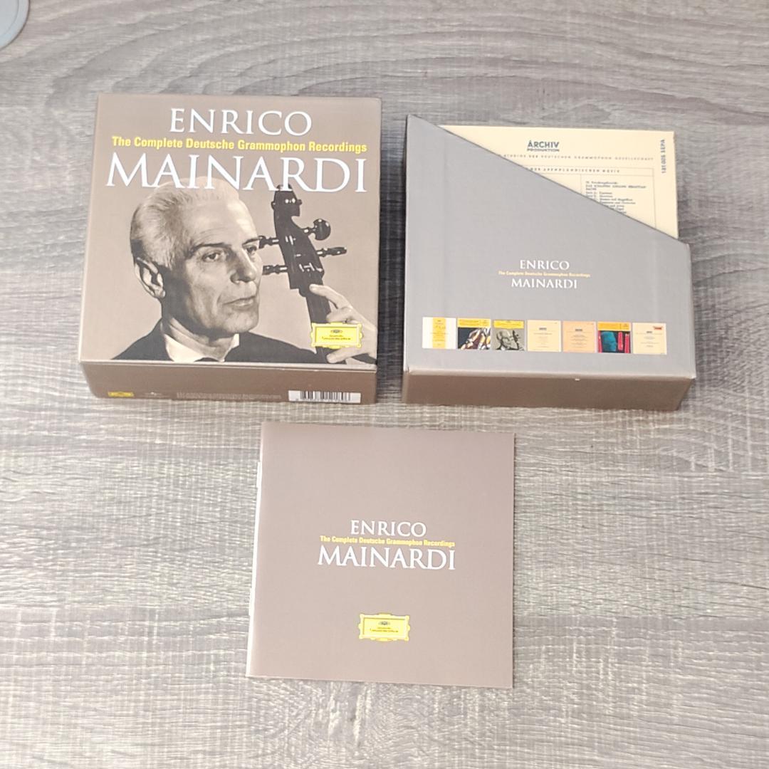 【音楽】 ENRICO MAINARDI 完全録音集 14CDs 紙ジャケット