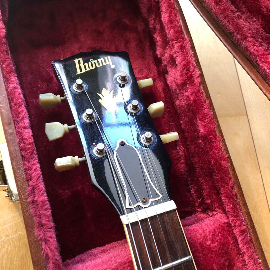 希少】80's Burny RSA-100/セミアコ/マカボニー/ES-335