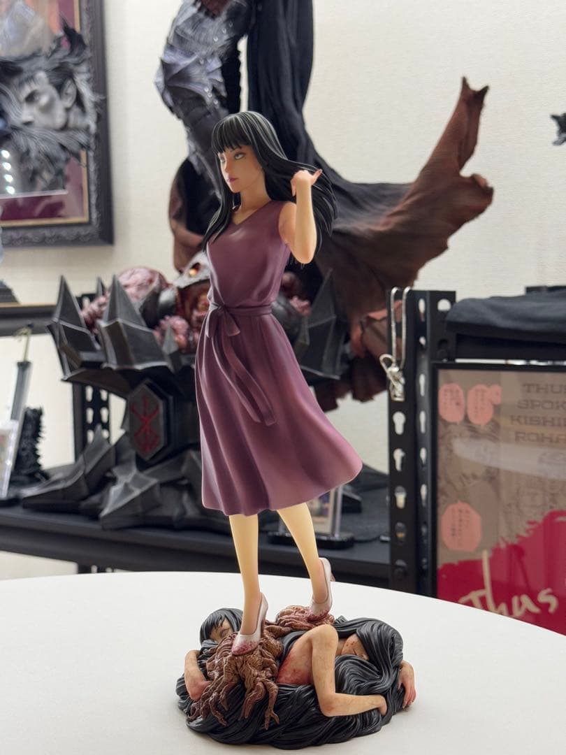 豆魚雷 伊藤潤二×藤本圭紀 「富江」 コラボレーション・スタチュー