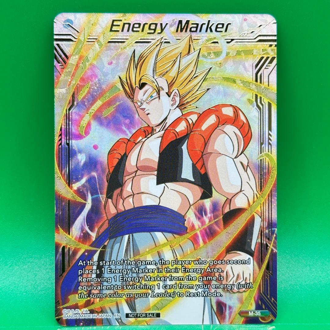 ドラゴンボール超 海外 エナジーマーカー ゴジータ 優勝プロモ 英語