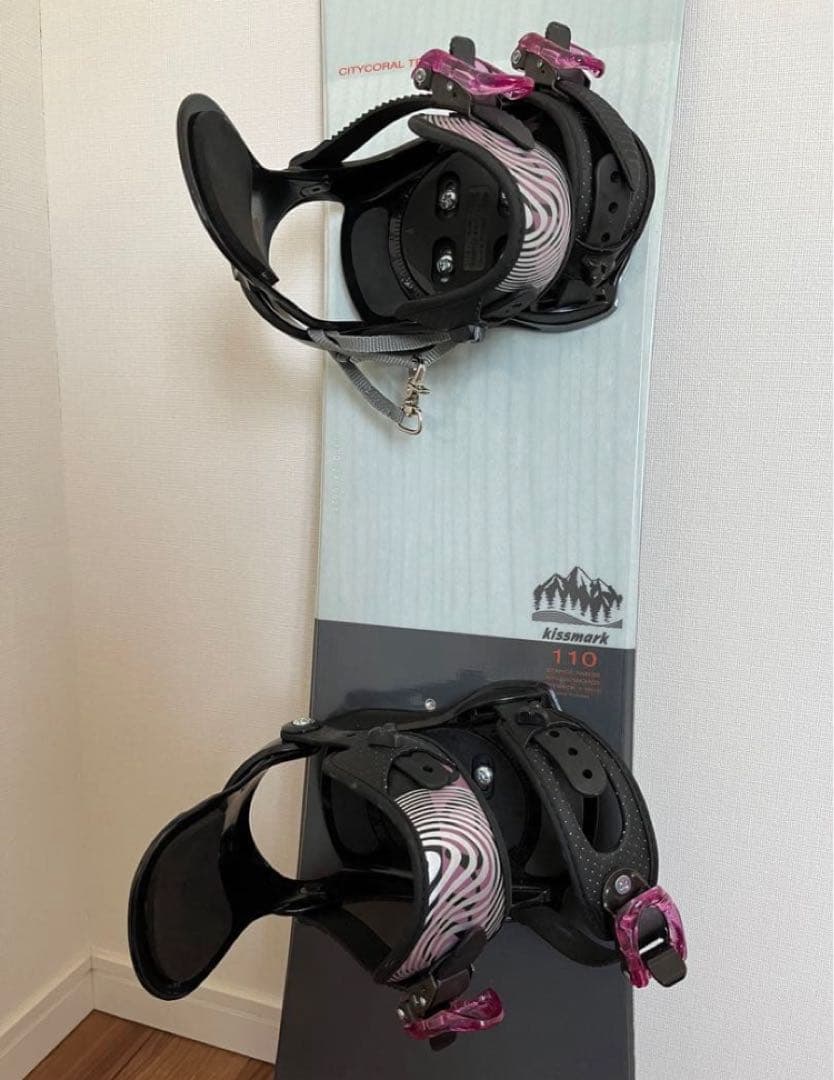 キスマーク Kissmark スノーボード ビンディング セット キッズ サイズ