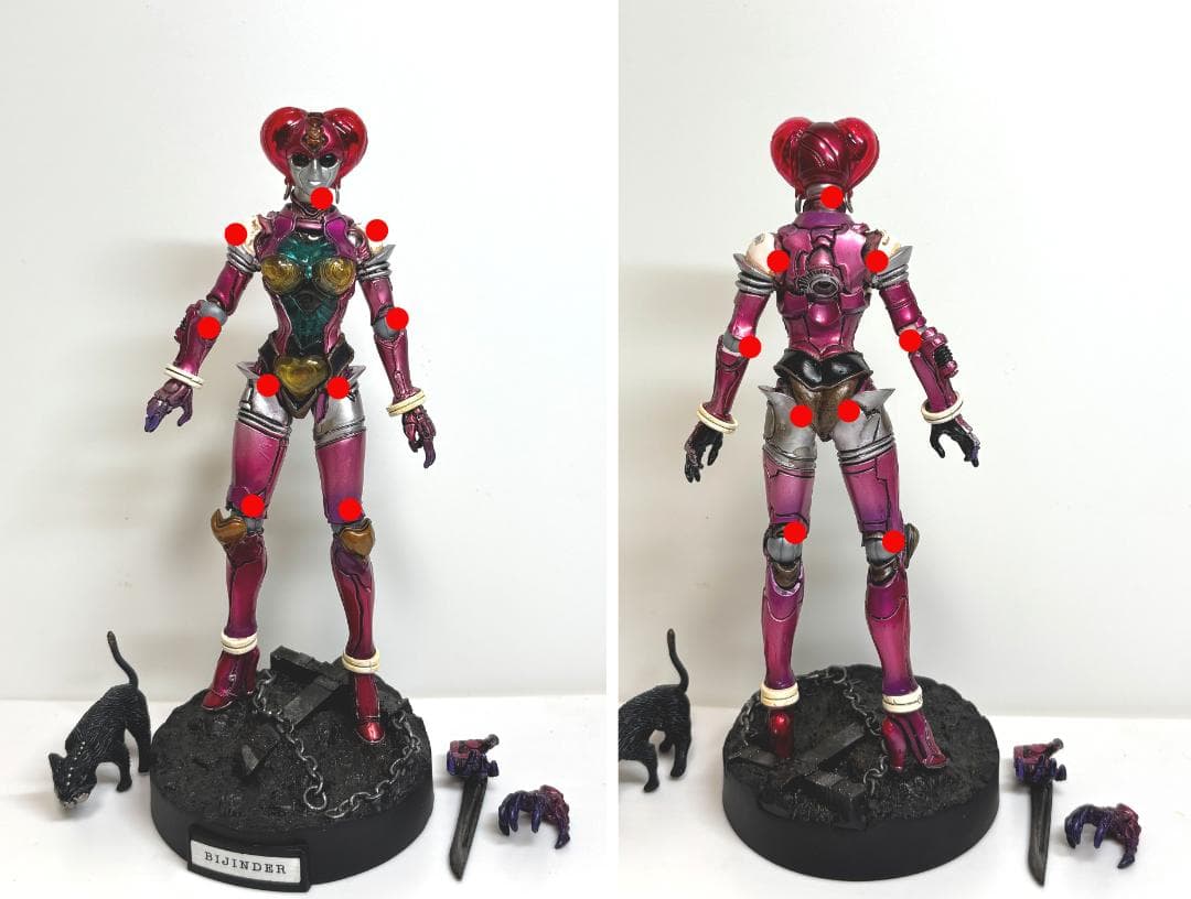 可動改造品）バンダイ S.I.C. 人造人間キカイダー ビジンダー SIC002