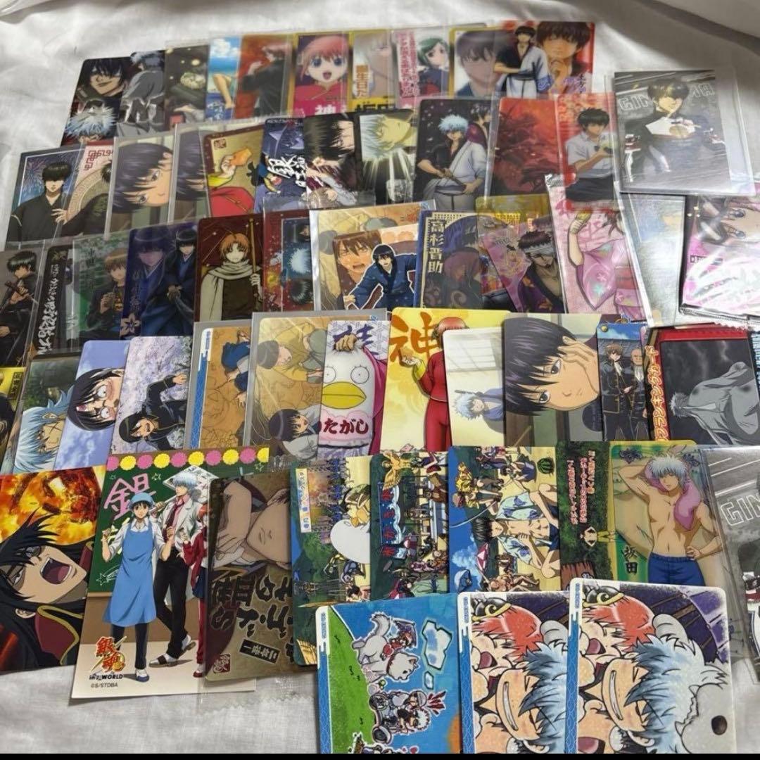 銀魂カード類、缶バッジセット