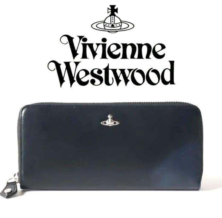 新品【ヴィヴィアンウエストウッド】 ラウンドファスナー長財布