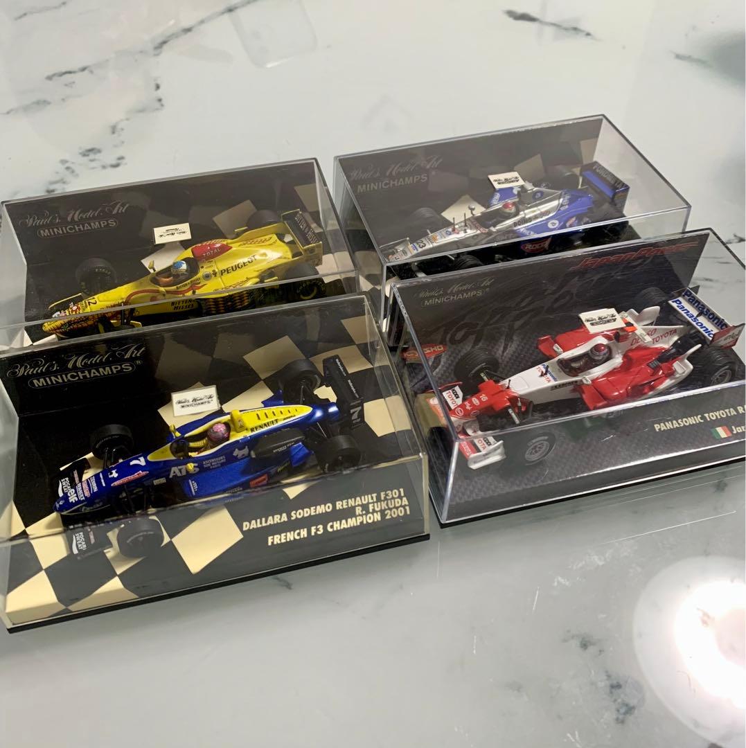 MINICHAMPS ミニカーセット ダラーラ・ソデモ・ルノーF301他