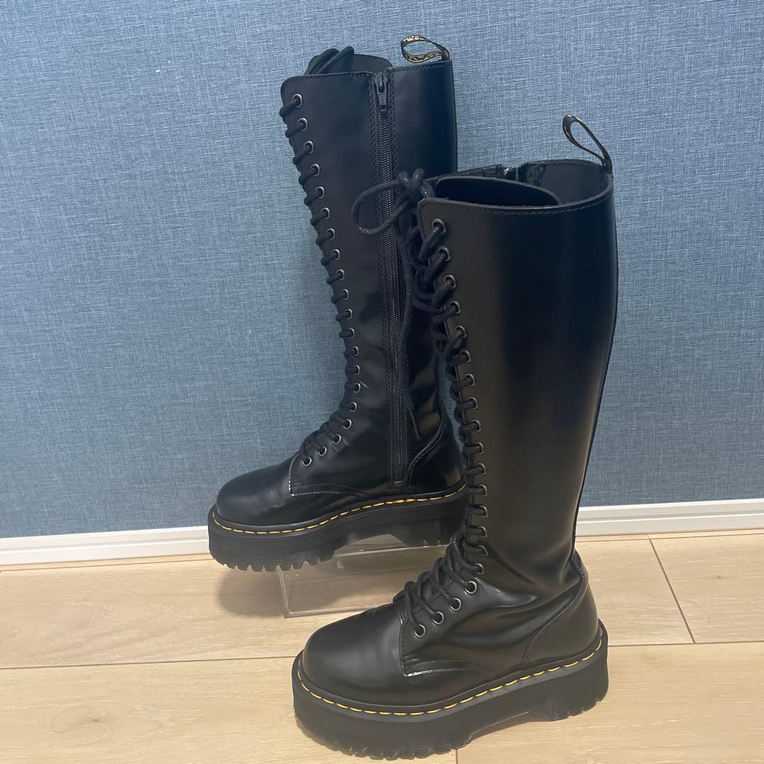 ドクターマーチン　BRITAIN ブリテイン　20ホール　ロングブーツ 22cm