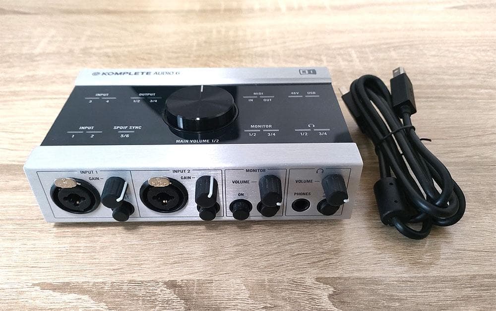 NI KOMPLETE AUDIO 6 オーディオインターフェイス - メルカリ