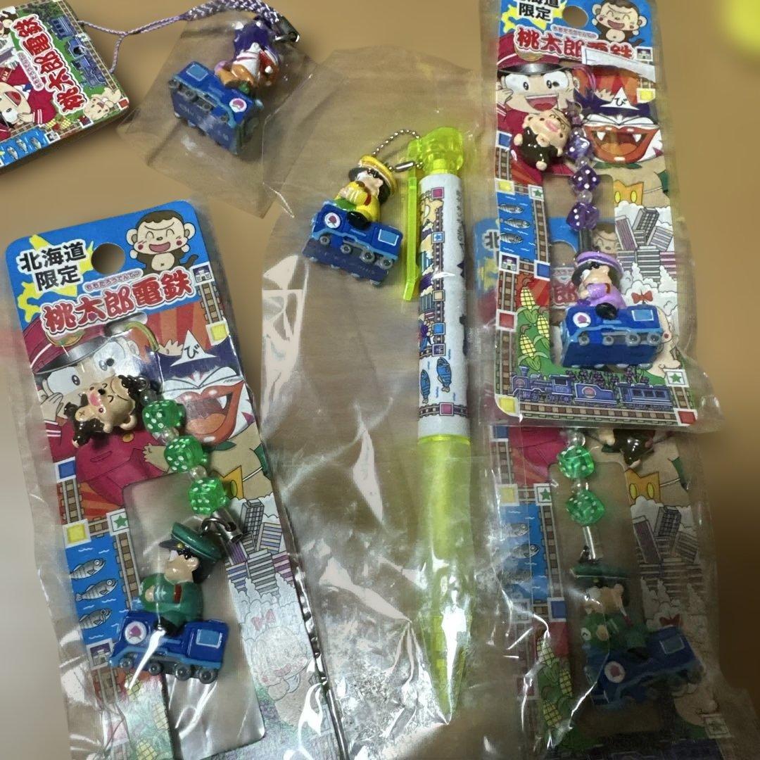 【5個】桃太郎電鉄　ストラップ型フィギュア 14