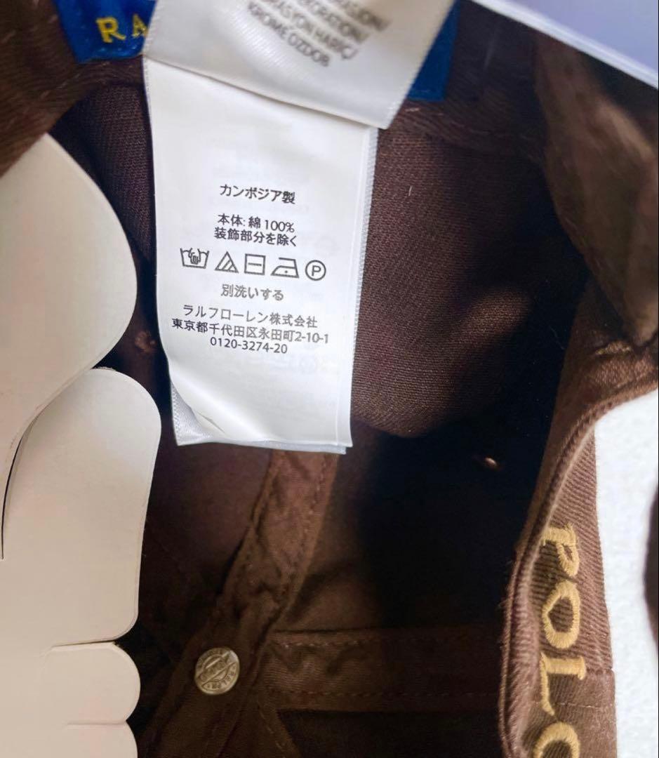 ラスト2点✨️【大人気☆即完売品】ラルフローレン キャップ 帽子 タグ
