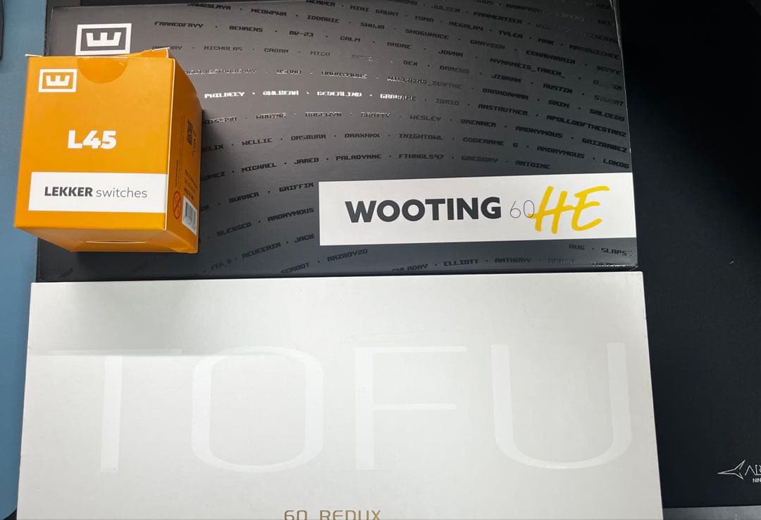 S*i様 wooting 60HE Tofu60カスタム　保証譲渡可