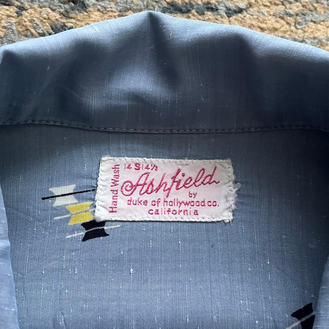 50s レーヨン シャツ アトミック カスリ ヴィンテージ 検 60s - メルカリ