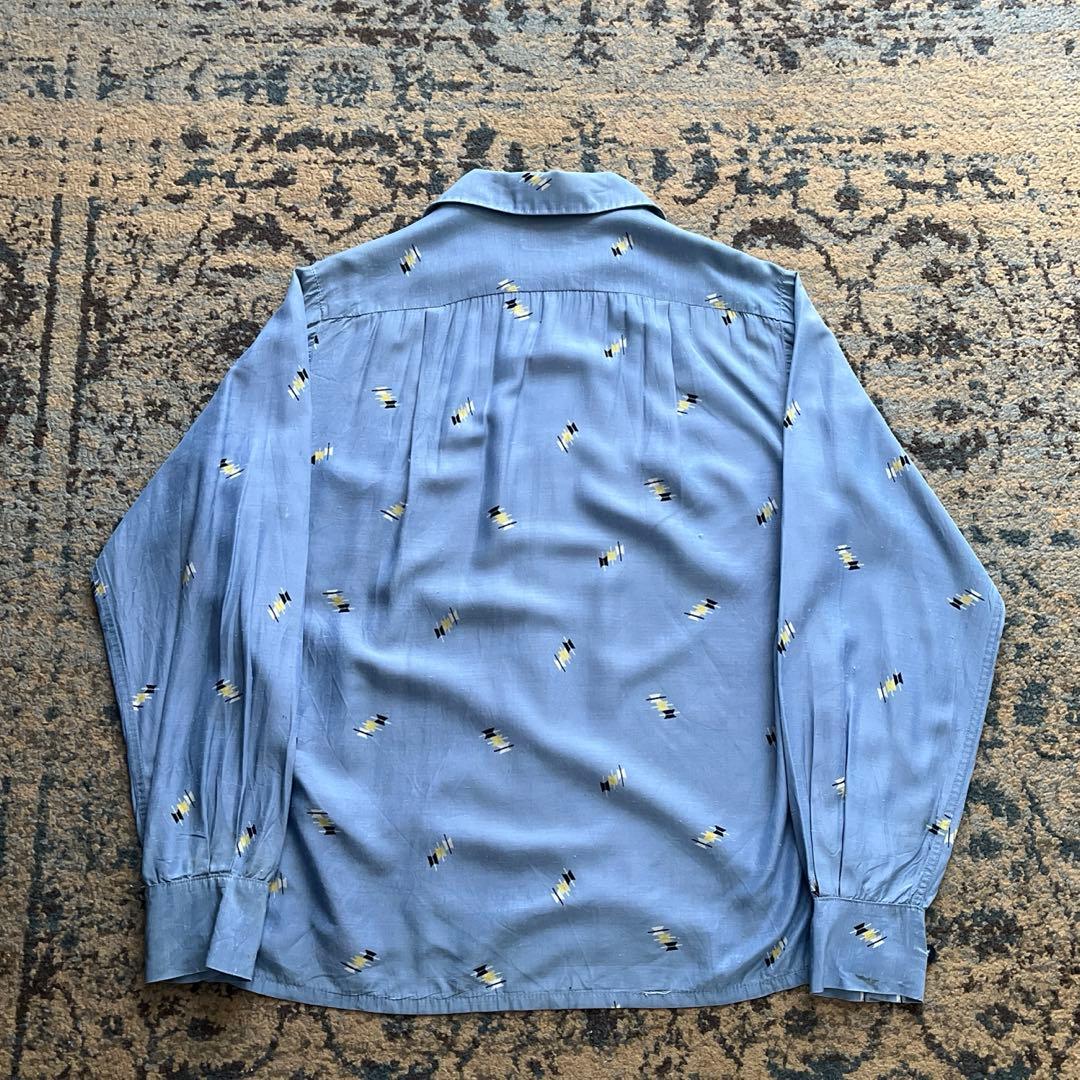 50s レーヨン シャツ アトミック カスリ ヴィンテージ 検 60s - メルカリ