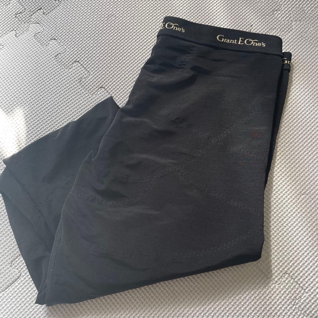 Grant E One's 着圧レギンス ブラック　ドレナージュスパッツ　90