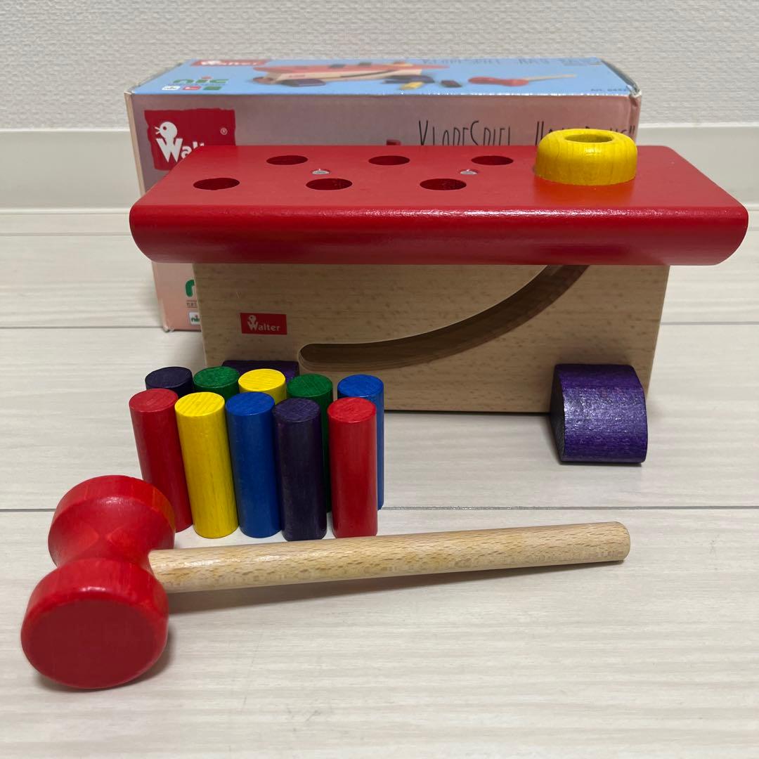 NIC社　大工さん　ニック社　モンテッソーリ　ペグ全てあり