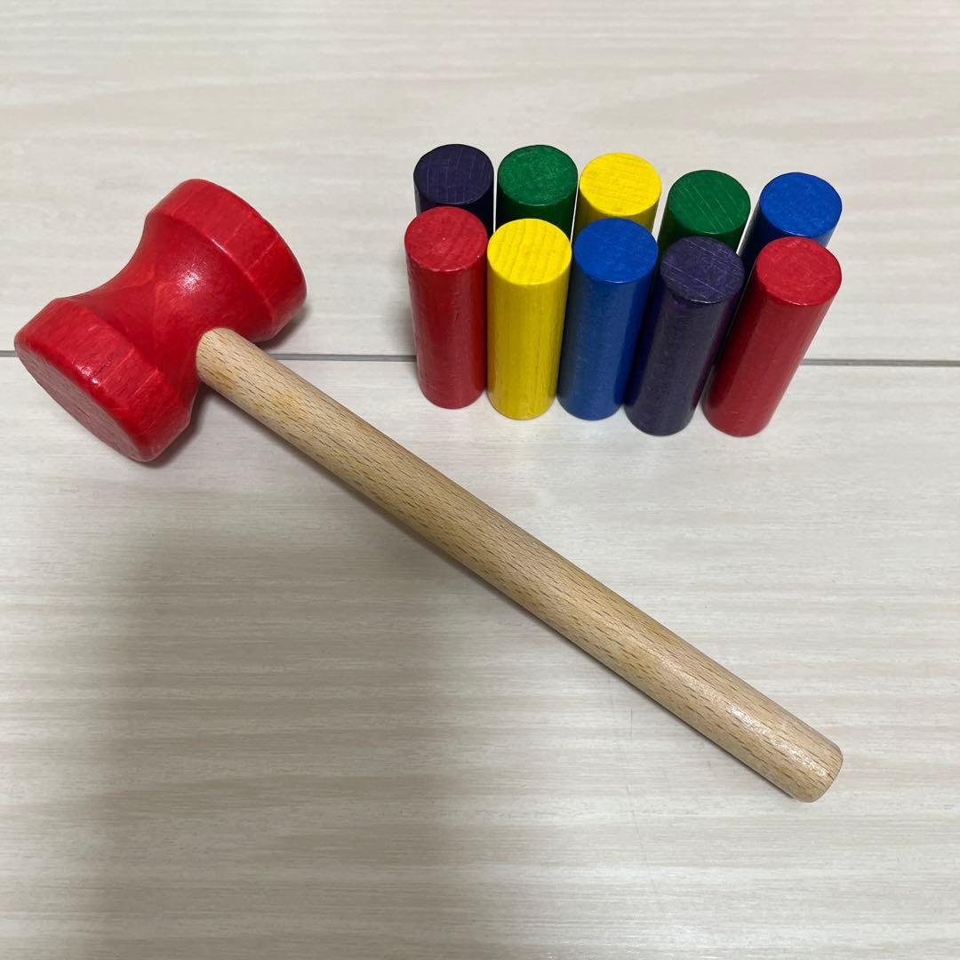 NIC社 大工さん ニック社 モンテッソーリ ペグ全てあり - ニック