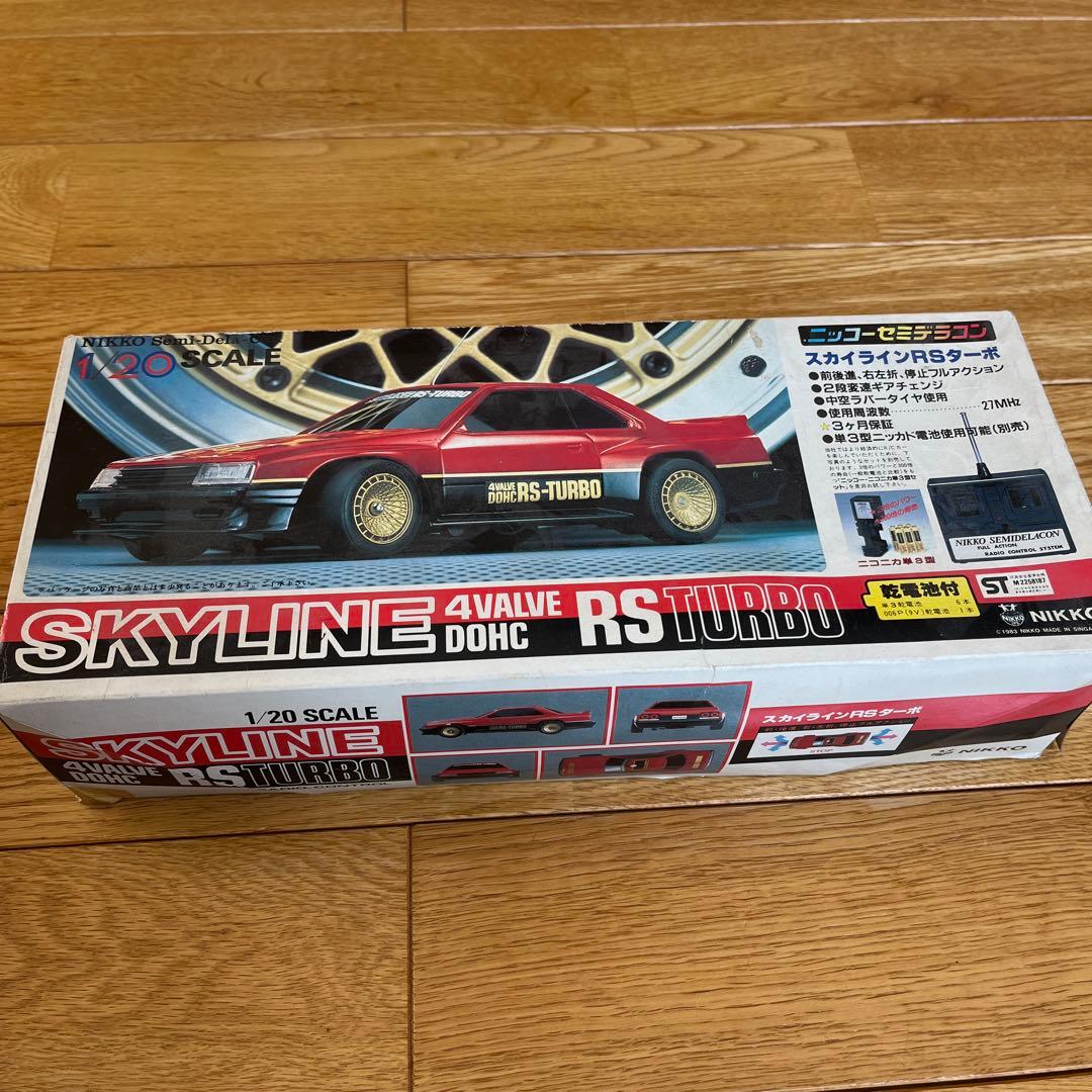 激レア ニッコーデラコン スカイラインRSターボ 1/20 ジャンク プロポ
