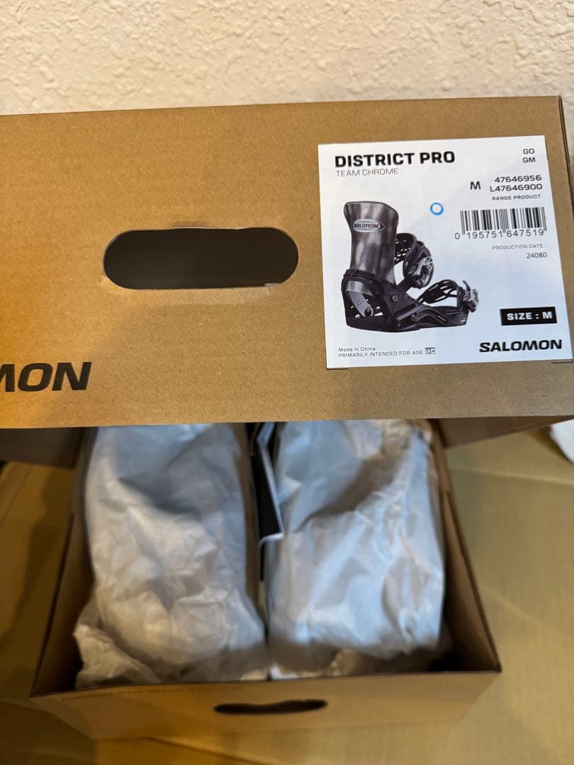 スノーボード 24-25 SALOMON DISTRICT PRO TEAM CHROME M