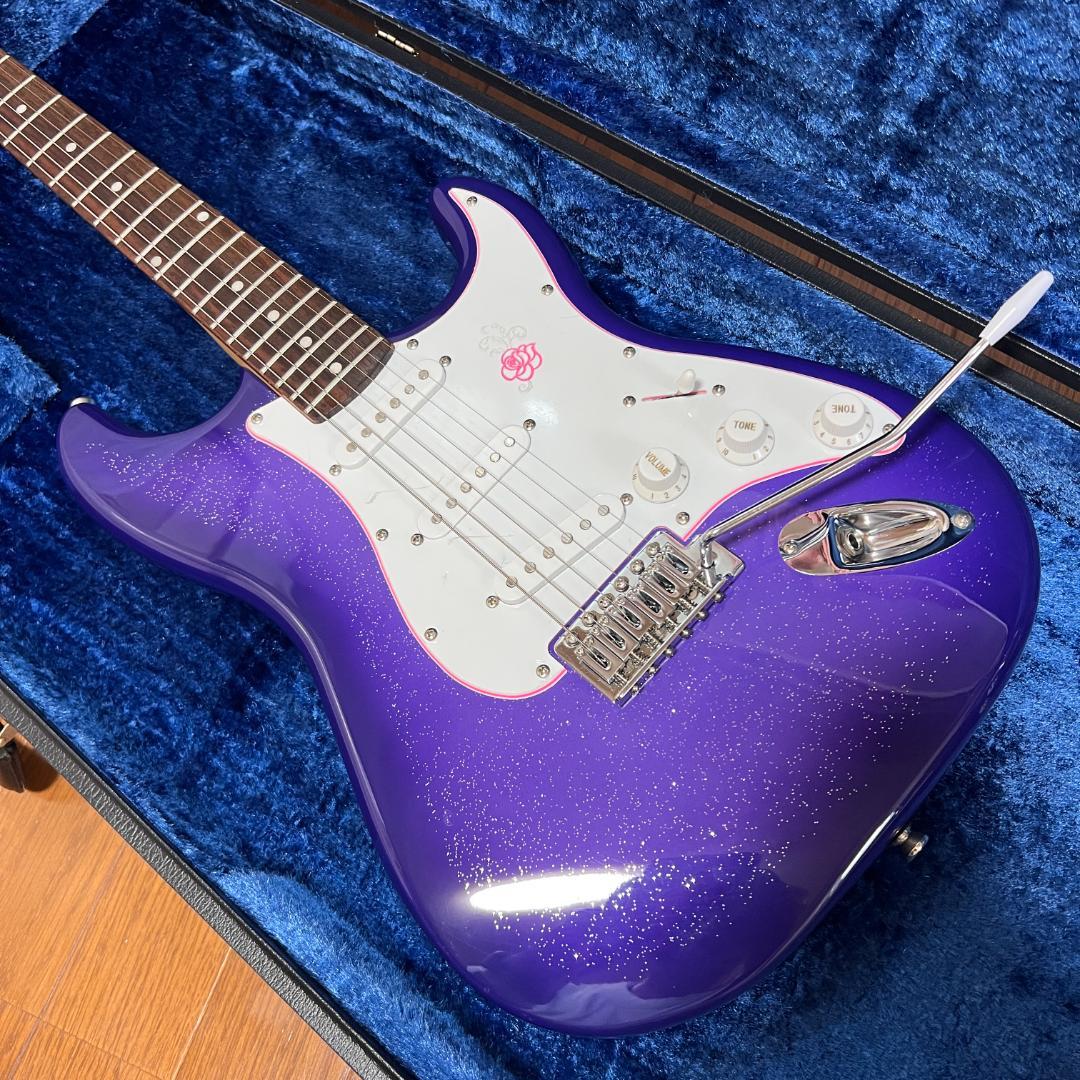 GYPSY ROSE ストラトタイプ エレキギター パープル 紫 女子 - メルカリ