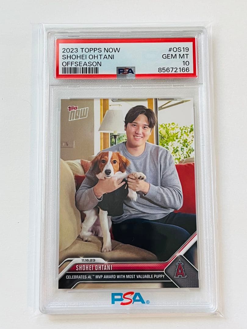 PSA10 大谷翔平 デコピン Topps スポーツカード - メルカリ