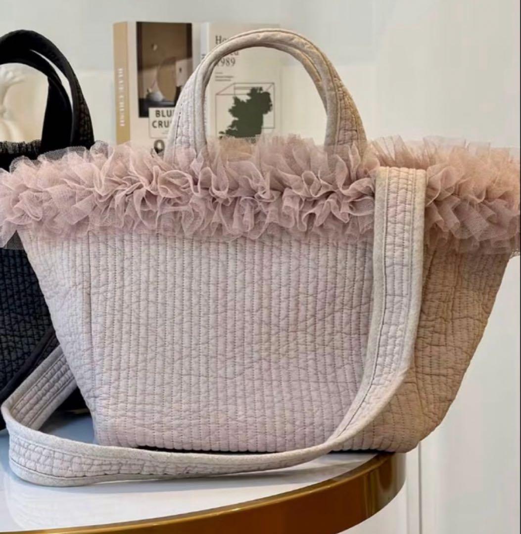 ROSEAURAチュールヌビバック hinaコラボ - メルカリ