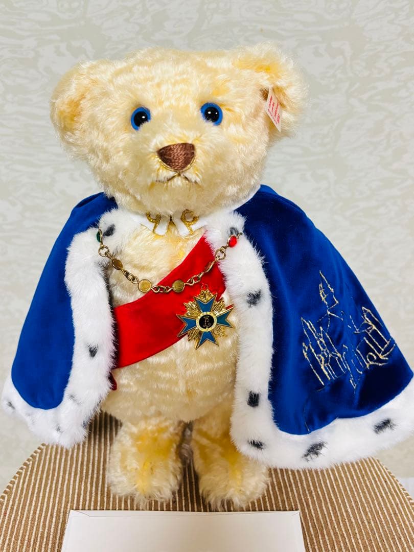 シュタイフ社　キングルートヴィヒ2世 テディベア　限定品
