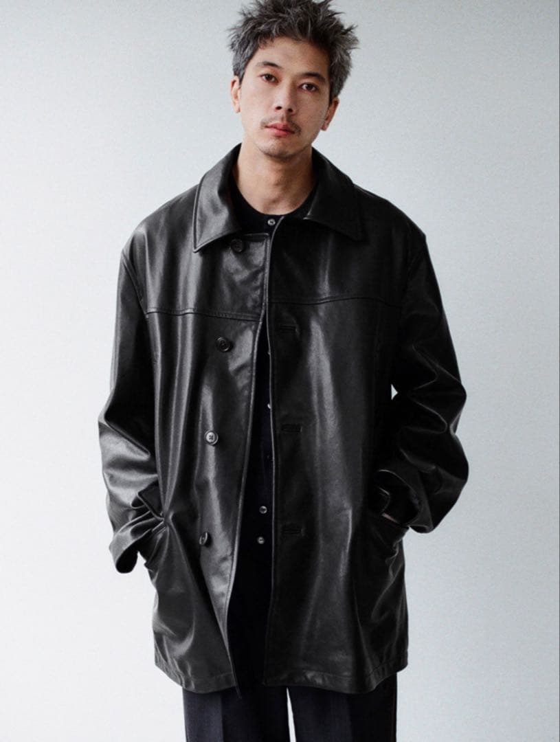 ジャケット・アウター LIDNM Lamb Veg Car Coat