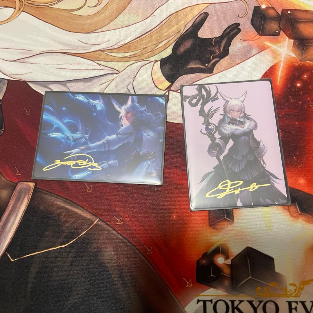 MTG FF アートカード イラストコレクション 箔押しサイン入り - メルカリ