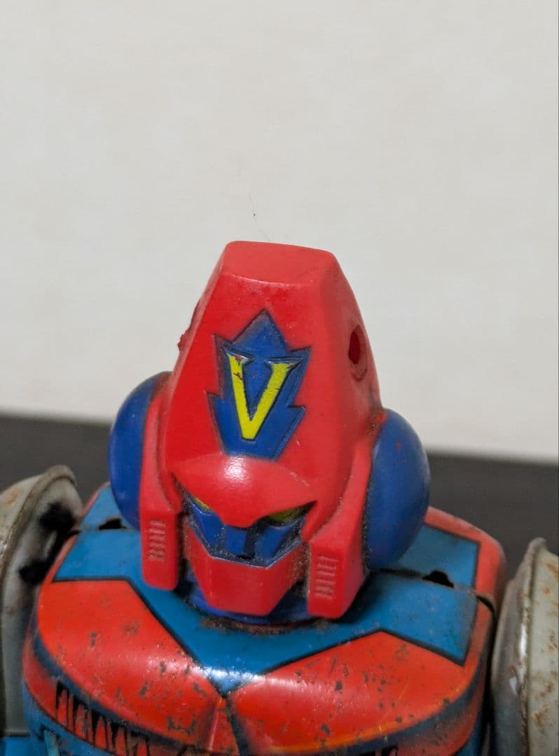 超電磁ロボ コンバトラーV ブリキ玩具 ゼンマイ歩行 - メルカリ