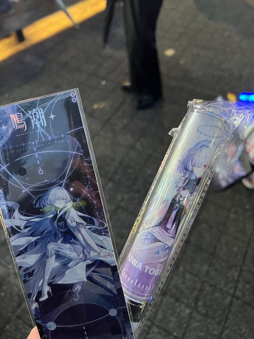 鳴潮　モーニエ　チケット　ペンライト　2点セット