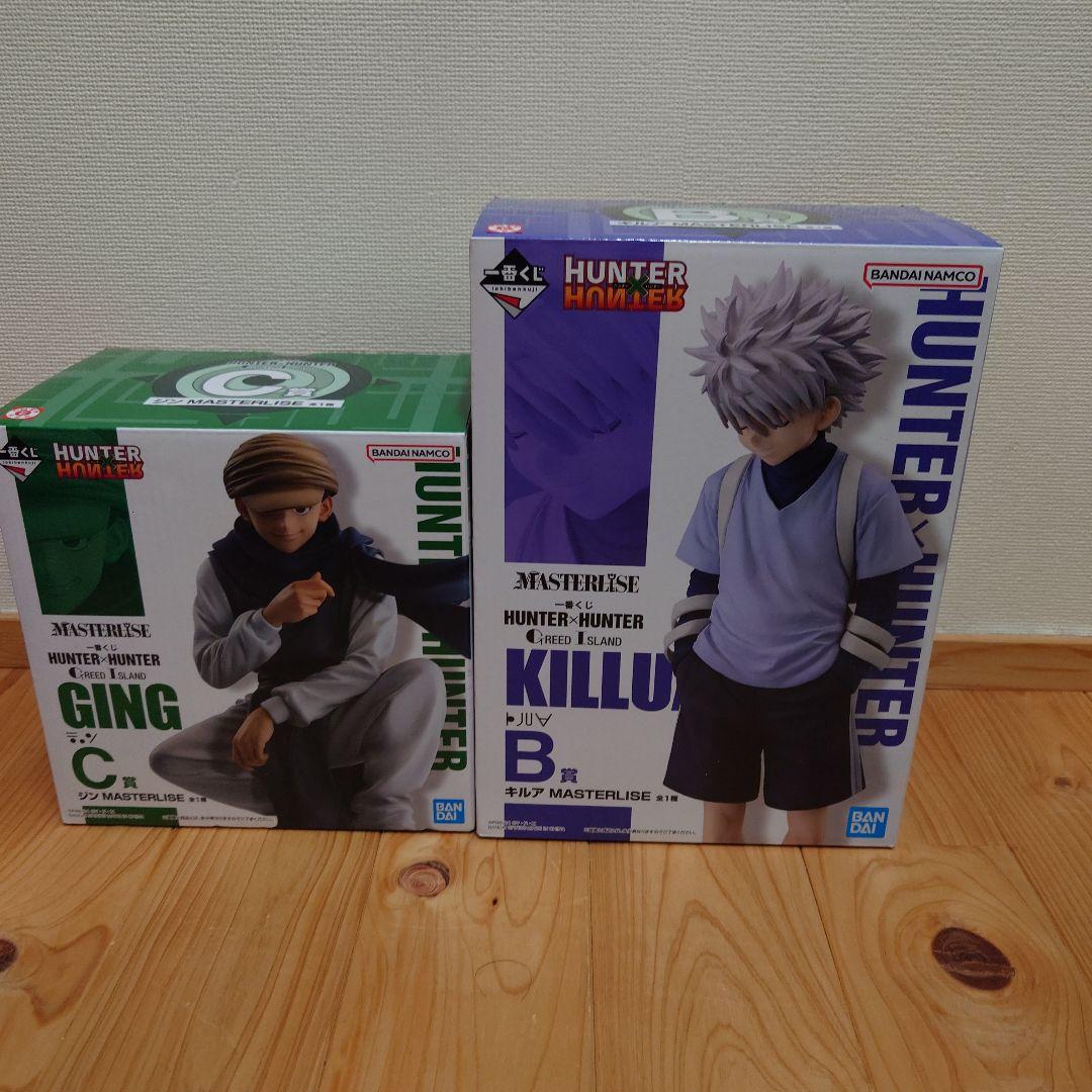 一番くじ　ハンターハンター　キルア　ジン