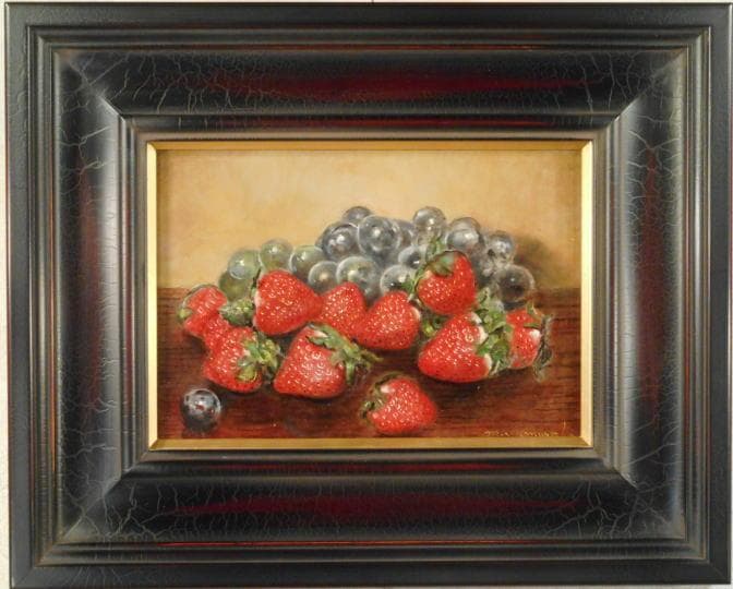 山中雅彦　 　　苺と葡萄