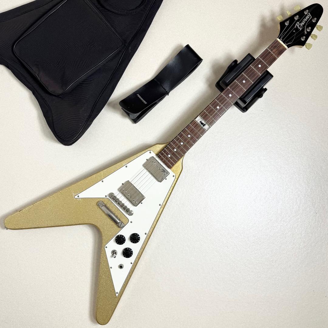 ギター Burny LV-115KK L'Arc-en-Ciel KEN model Burny LV-115KK L'Arc〜en〜Ciel KenモデルのフライングV