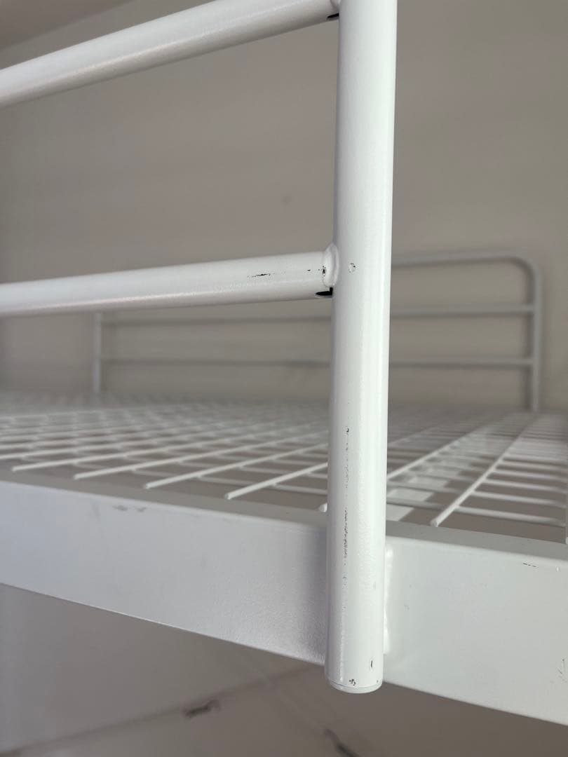 香川引き取り限定)ロフトベッド スチール製 はしご付き ニトリ - メルカリ