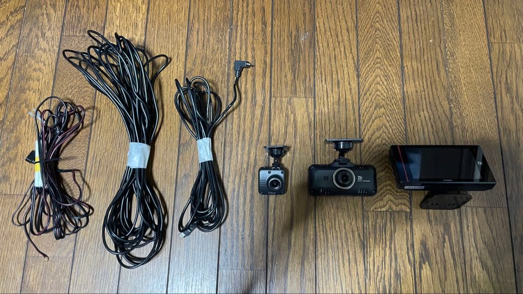 セルスター TZ-R203L TZ-D201レーダー探知機 前後ドラレコセット