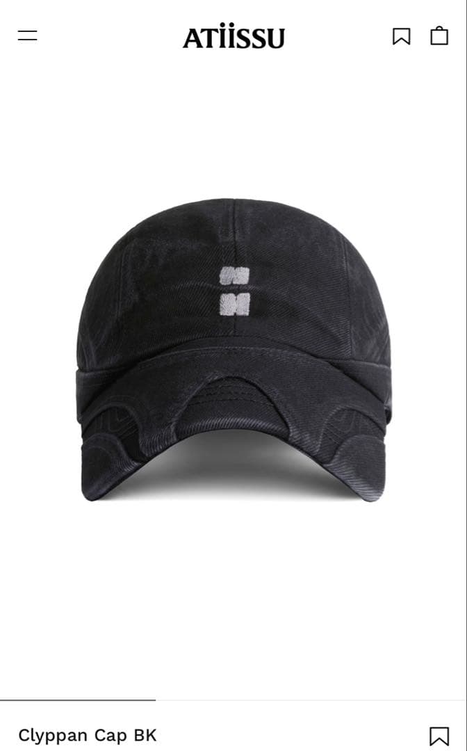 Atiissu】Clyppan キャップ 韓国新ブランド！アティシュ ラスト1