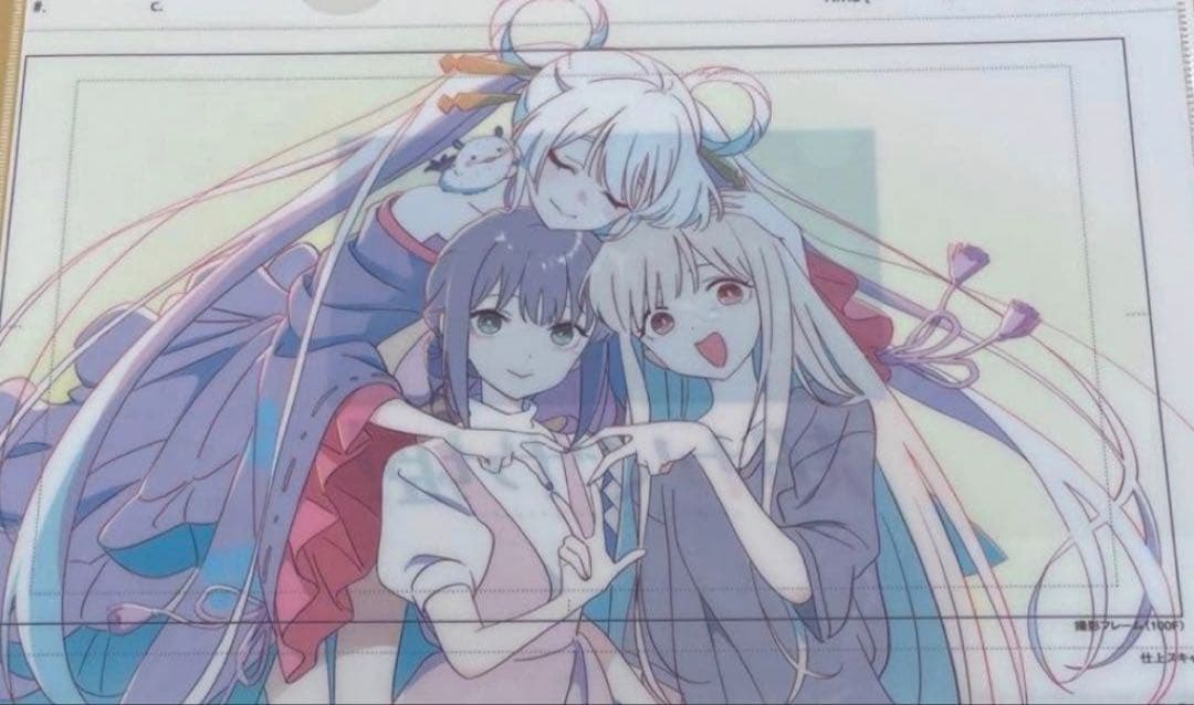 超かぐや姫 ラフ原画 アニメイト限定品　アクリルパネルイラスト一致品