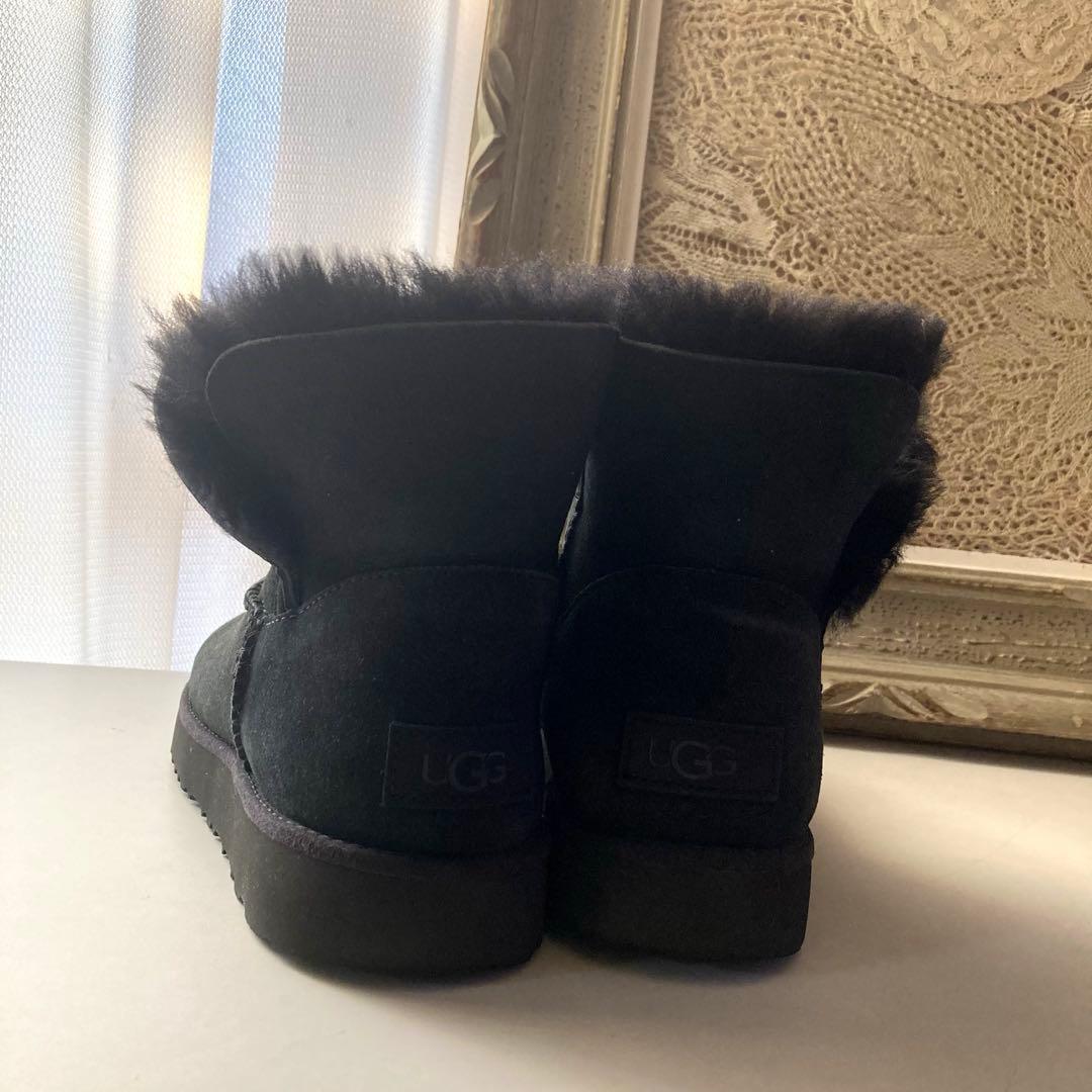 美品 UGG アグ＊クラシックカフ ミニ ムートンブーツ＊US7 24.0cm
