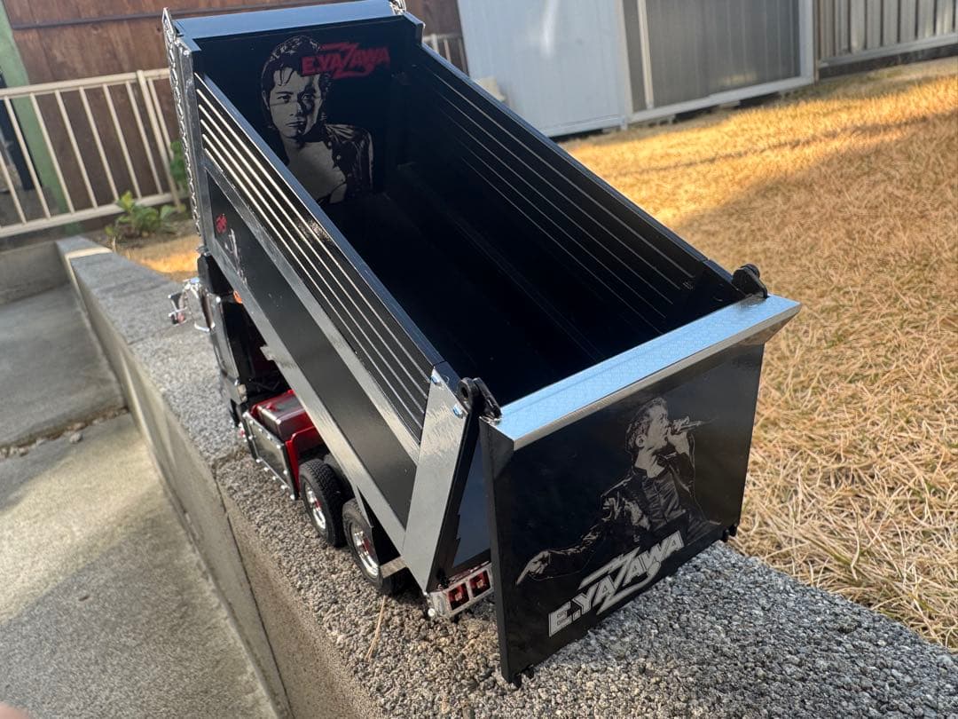 信*郎様 値下げ アオシマ 1/32 深箱ダンプ改17プロフィア YAZAWA仕