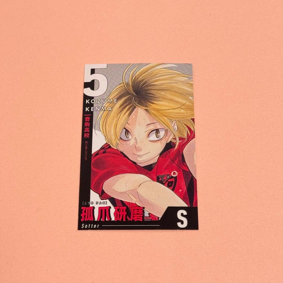 ハイキュー 孤爪研磨 カード 音駒 - メルカリ