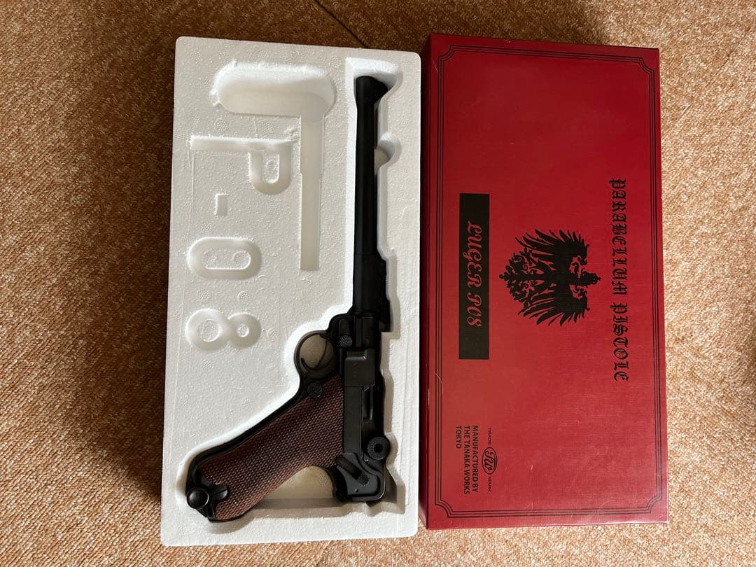 タナカ製　ルガーＰ08 8インチモデル