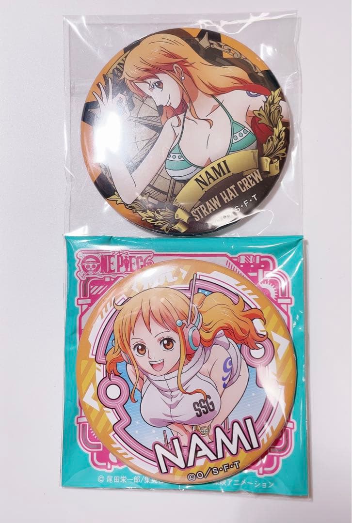 ワンピース ナミ エッグヘッド 缶バッジ - メルカリ