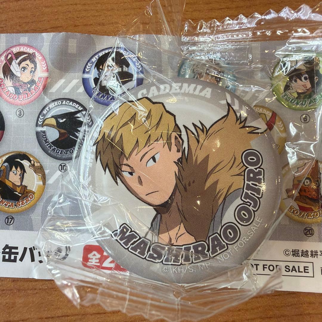尾白猿夫缶バッジ 僕のヒーローアカデミア - メルカリ