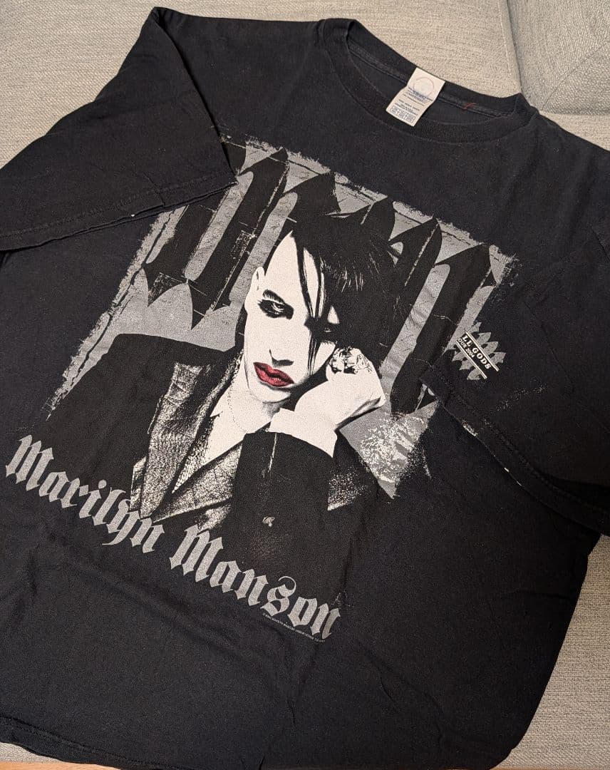 SALE！【G-DRAGON着用色違い】00s マリリンマンソン Tシャツ2XL