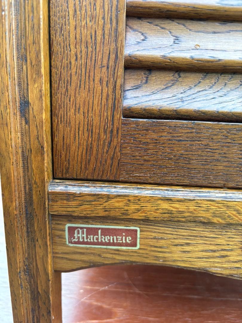 昭和レトロ】綾野製作所 mackenzie マッケンジー 電話FAX台 - メルカリ