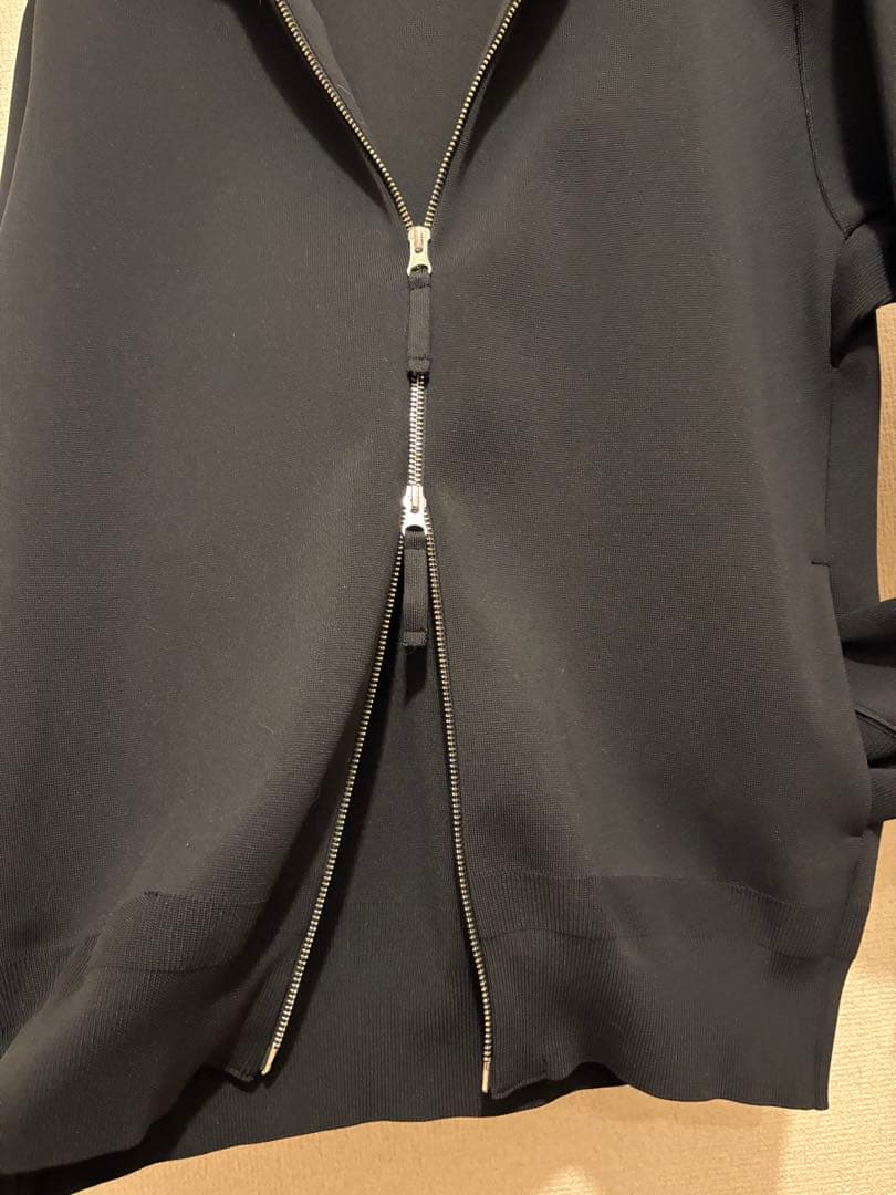 ESTNATION ブラック フーディーブルゾン