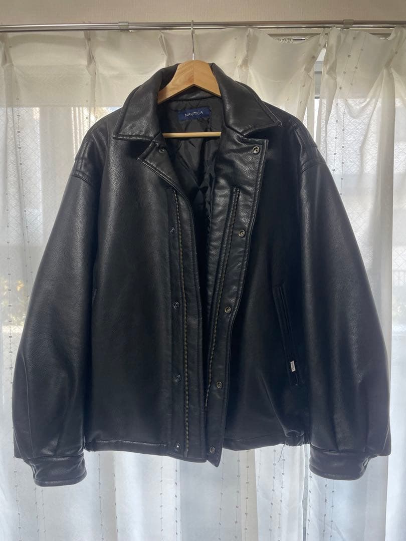 NAUTICA レザージャケット Mサイズ